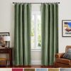 Velvet Blackout Curtains 84 inches Length Thermal Insulated Soft Drapes for Bedroom Living Room Rod Pocket Window Curtains 2 Panels